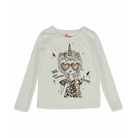 Epic Threads Toddler Girls Long Sleeve Diva Graphic Mix and Match Tee