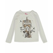 Epic Threads Toddler Girls Long Sleeve Diva Graphic Mix and Match Tee