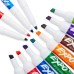  Erase Marker Kit, Chisel/Fine Points, 12 piece Assorted Colors, SAN80054