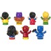 Fisher-Price Little People DC Super Friends Figure Pack 7pc.