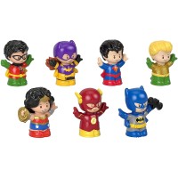 Fisher-Price Little People DC Super Friends Figure Pack 7pc.