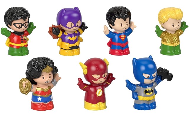 Fisher-Price Little People DC Super Friends Figure Pack 7pc.
