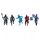  5 Figure Pack, 4in Figures including Bash, Ultima Knight (Red), Frozen Fishstick, Molten Omen, Ice King (Silver)