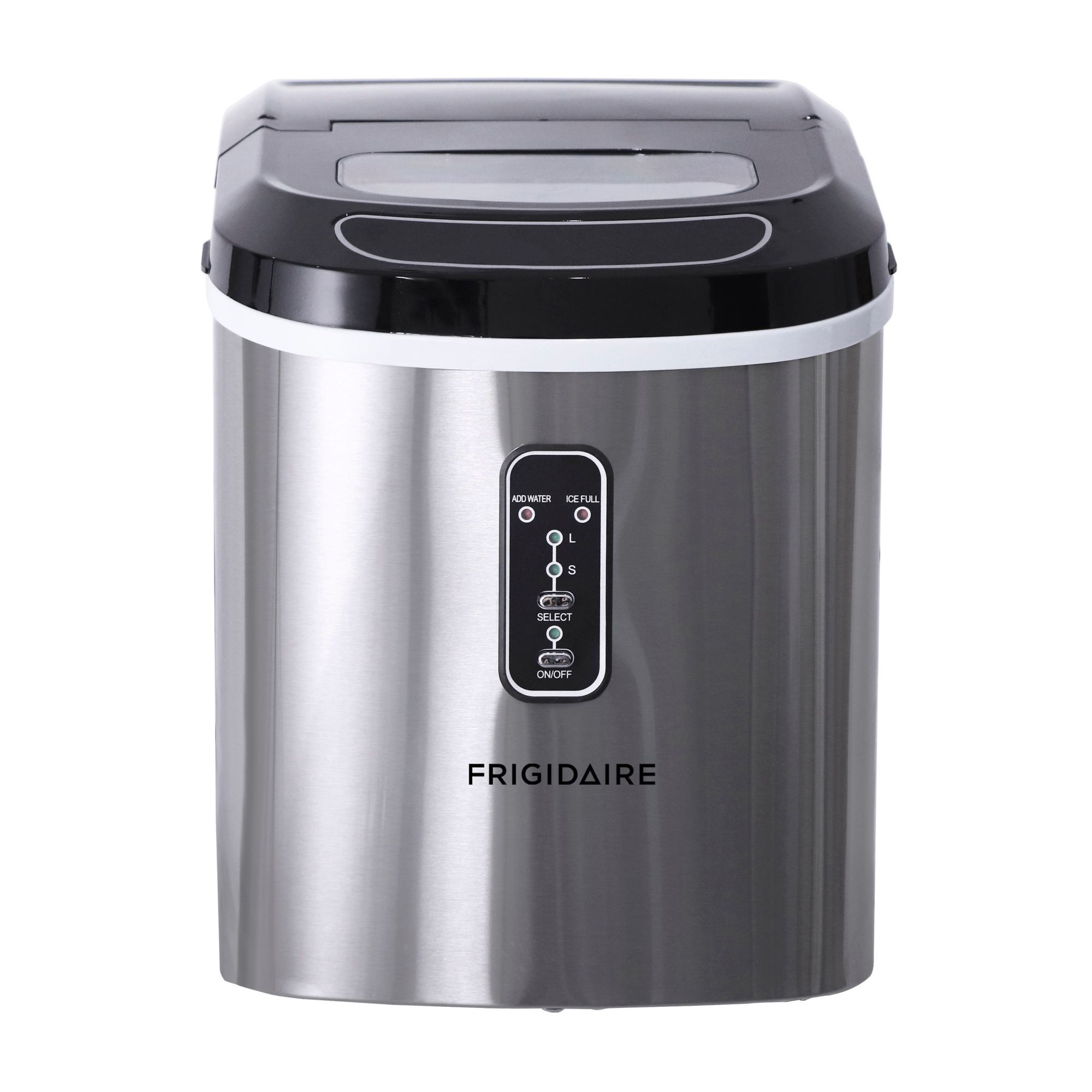 Frigidaire 26-lb. Compact Counter Top Ice Maker, Stainless Steel EFIC106-SS
