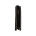  Zip Around Safiano Leather Black Wallet (Black)