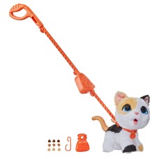 FurReal Poopalots Big Wags Interactive Pet Kitty Toy, Multicolor