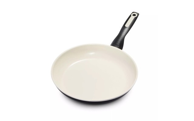  Rio 10″ Ceramic Non-Stick Frying Pan Thermolon™ Healthy Ceramic Nonstick, Black