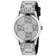 Unisex Swiss G-Timeless White Hologram Leather Strap Watch 38mm