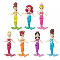 Hasbro Disney 7-Pack of Princess Ariel and Sisters Dolls  Mermaid Dolls