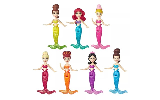 Hasbro  7-Pack of Princess Ariel and Sisters Dolls  Mermaid Dolls