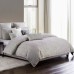  Adelais Grey Comforter Set 3-piece, (King, Grey)
