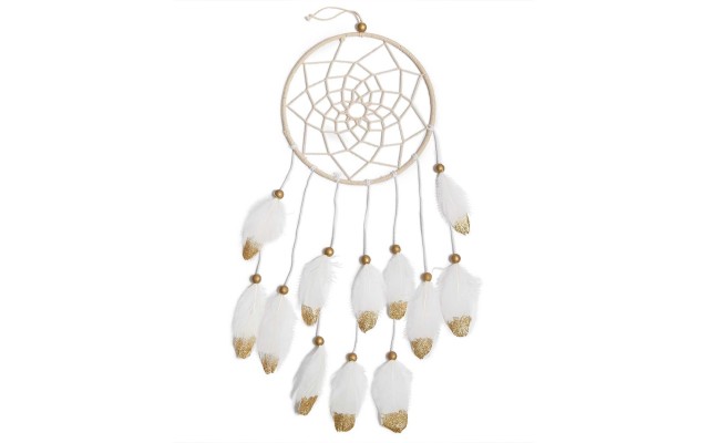  Feather Dream Catcher Christmas Ornament