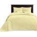Home Essence Vancouver Solid Reversible Bedspread Set