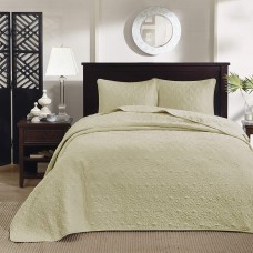 Home Essence Vancouver Solid Reversible Bedspread Set