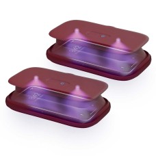 HoMedics UV Light Clean Portable Phone Sanitizer 2-pack