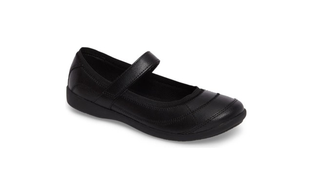  Kids’ Girls Little Kid HP-Reese Mary Jane Flat, Black, 3 Little Kid