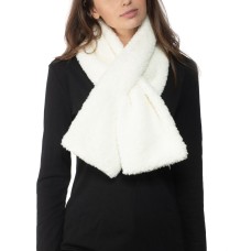 Inc Faux-Sherpa Pull-Through Muffler Scarf