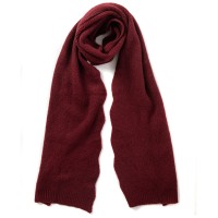Inc International Concepts Inc Chevron Knit Muffler Scarf, Red, One Size