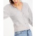  INC Shine Cardigan (Silver, X-Large)