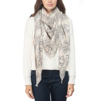 Inc International Concepts Snake-embossed Soft Triangle Scarf