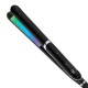 InfinitiPRO  Smooth Glide Rainbow Titanium Surface Flat Iron, Black CS207NGD