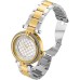  Bolt White Dial Ladies Watch, Gold/Silver 28934