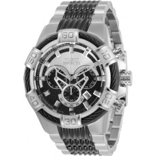 Invicta Men's Bolt Chronograph Dial Watch, Black/Silver 29569