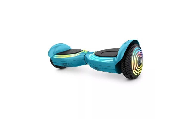  Sync All-Terrain 6.3″ Tires Dual Motor Dynamic Sound Hover Scooter – Teal