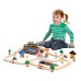KidKraft 61-Pc. Bucket Top Mountain Train Set