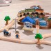 KidKraft 61-Pc. Bucket Top Mountain Train Set