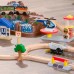 KidKraft 61-Pc. Bucket Top Mountain Train Set
