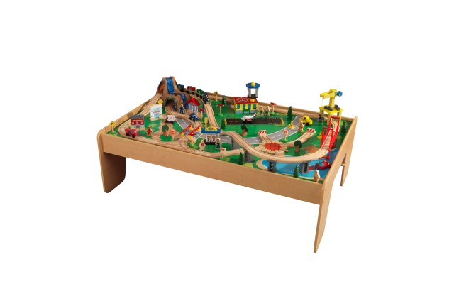 KidKraft Waterfall Mountain Train Set and Table