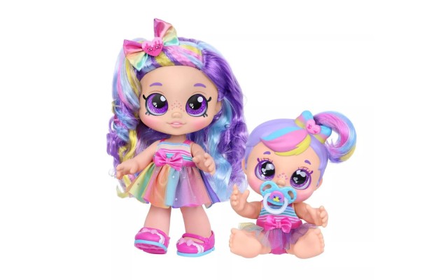  Scented Sisters 2 Dolls Rainbow Kate and Cutie Cake