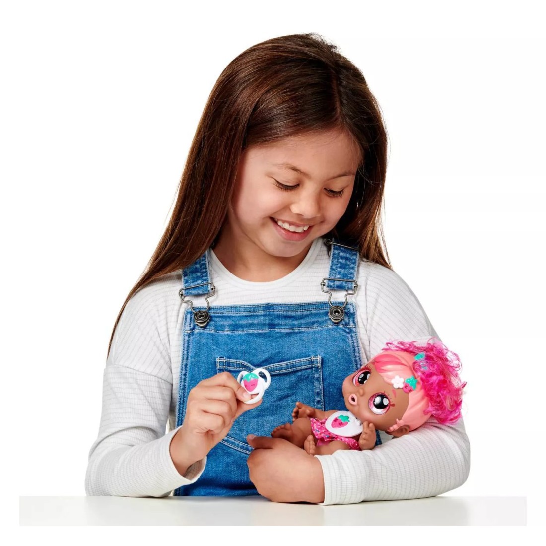 Kindi Kids Scented Sisters 6.5″ Doll and 2 Accessories, Baby Berri