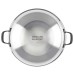  5-Ply Stainless Steel Clad 15” Open Wok, Oven Safe Up to 500°F