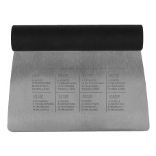 KitchenAid All Purpose Stainless Steel Dough Pastry Scraper/Chopper/Cutter with Measurement Scale