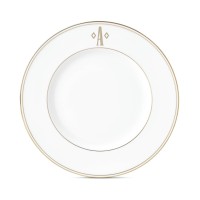 Lenox Federal Gold Block Monogram Dinnerware Accent Plate