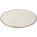  Solitaire Tea Saucer, Platinum