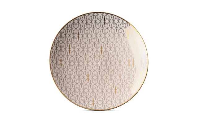  Trianna Blush Gold Salad Plate
