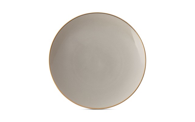  Trianna Salad Plate Taupe