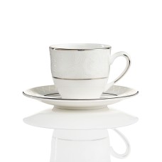 Lenox Venetian Lace Dishwasher Safe China Demi Cup and Saucer