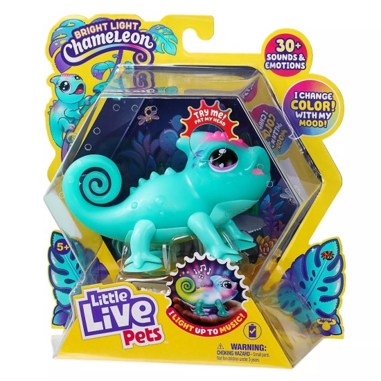  – Sunny The Bright Light Chameleon | Interactive Color Change Light Up Toy