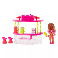 LOL Surprise OMG House of Surprises Snack Bar Playset with Rip Tide Collectible Doll and 8 Surprises