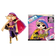 L.O.L. Surprise! O.M.G. Movie Magic Ms. Direct Fashion Doll with 25 Surprises & 2 Outfits 3D Glasses, Movie Accessories, Reusable Playset