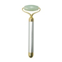Lomi Micro Vibrating Jade Facial Roller and User Manual & Facial Massager