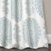  Seafoam Medallion Room-Darkening Window Curtain Set