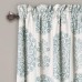  Seafoam Medallion Room-Darkening Window Curtain Set