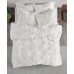  Pacey Full/Queen 3 Piece Cotton Chenille Geometric Coverlet Set