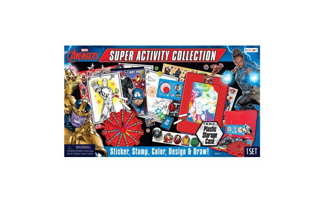  Avengers Super Activity Collection, Crayons, Markers, Paints, and More