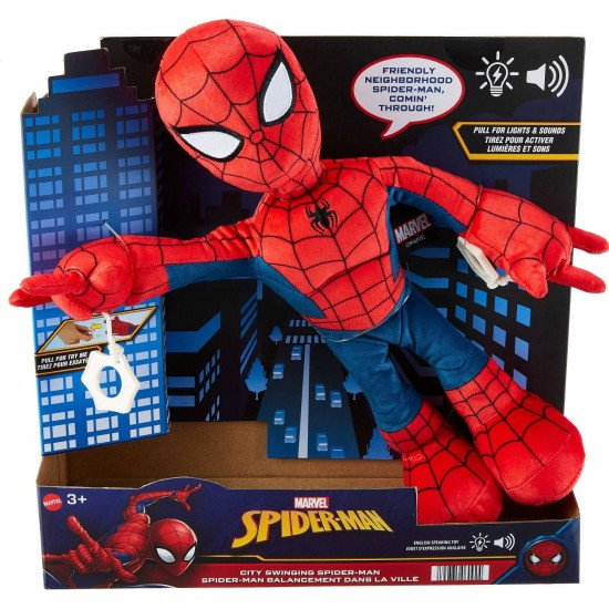  City Swinging Spider-Man Solf Plush Figure